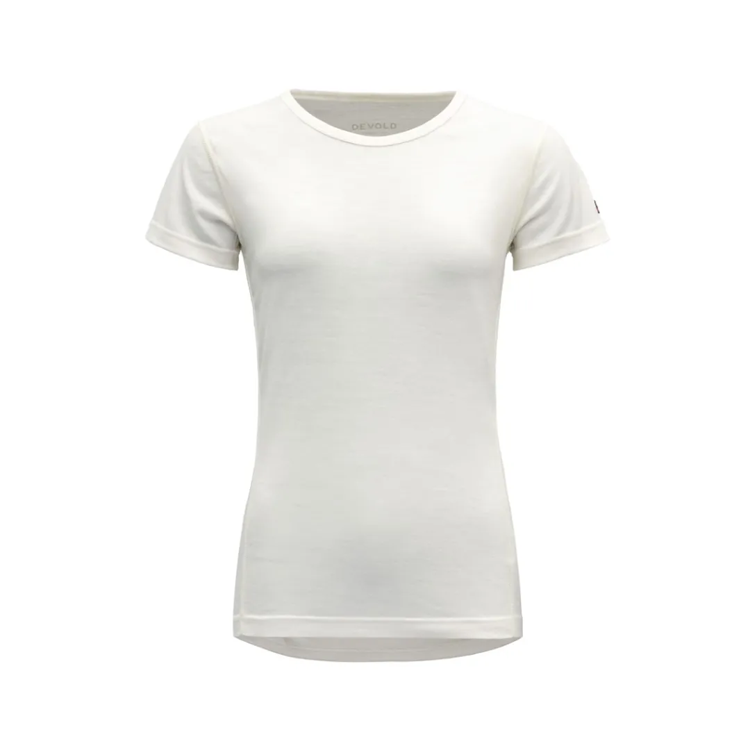 Devold Women's Breeze Merino 150 T-Shirt White