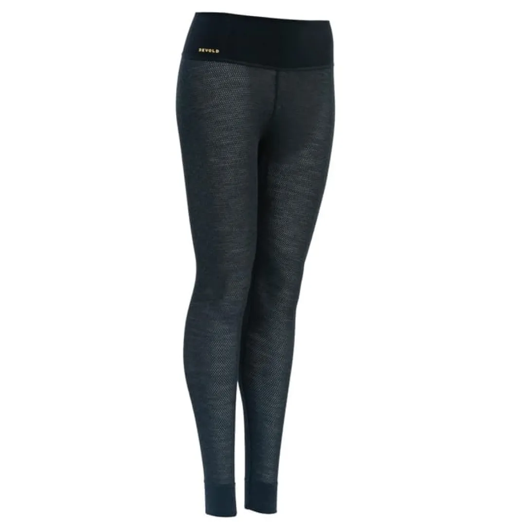 Devold Women's Wool Mesh Long Johns Ink