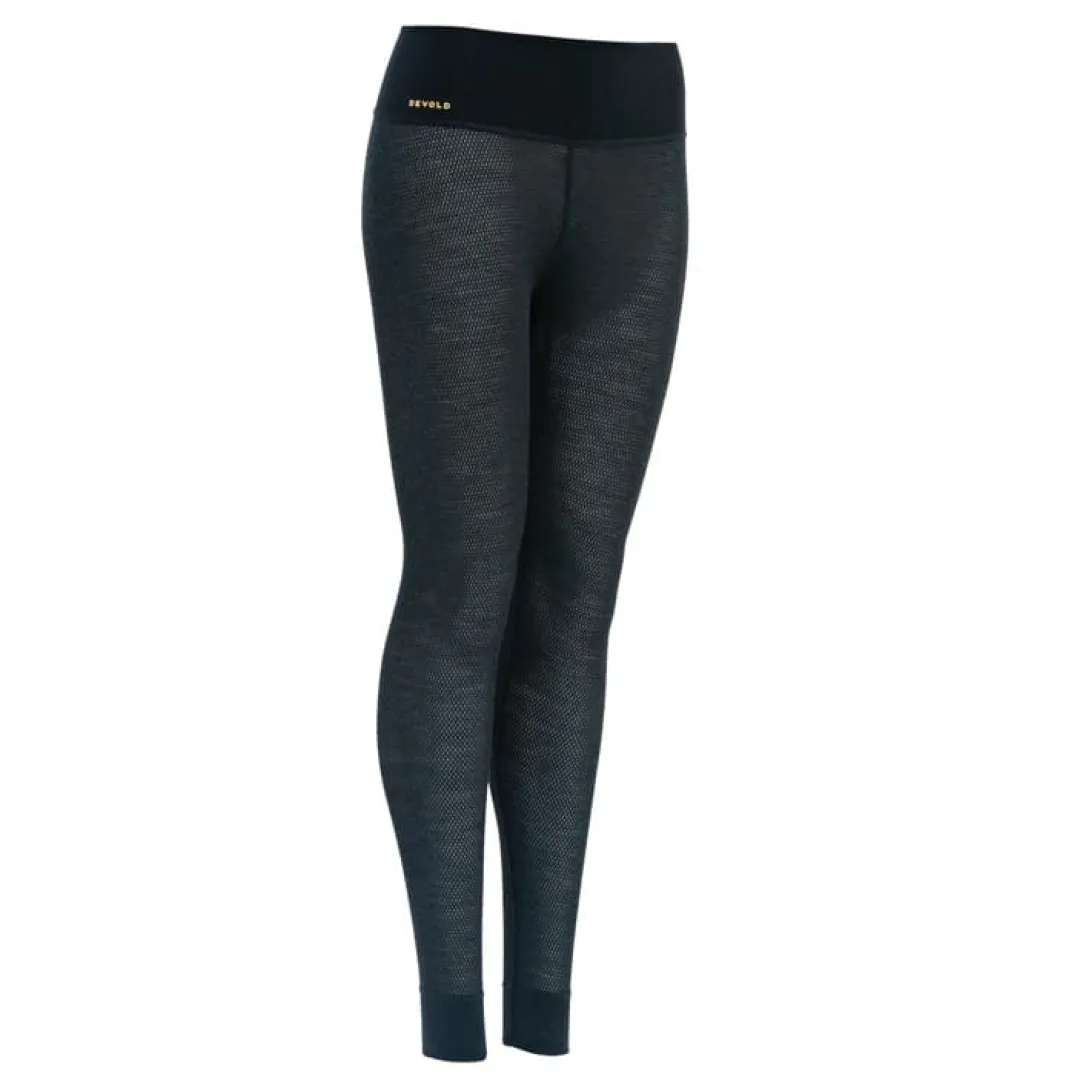 Devold Women's Wool Mesh Long Johns Ink
