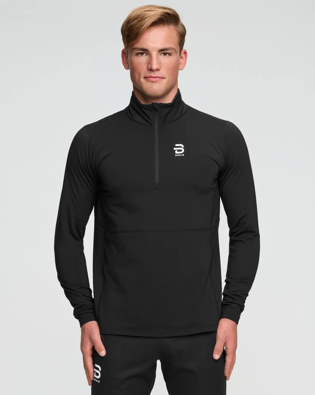 Dæhlie Men's Half Zip Pace Black