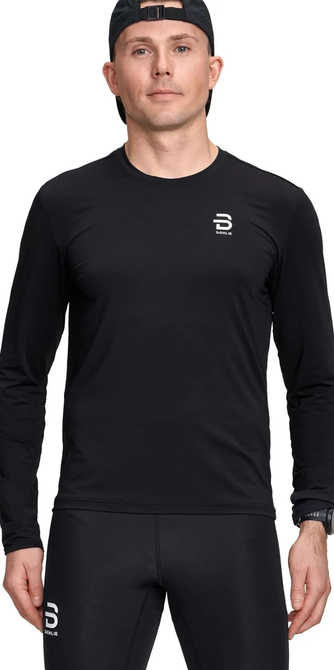 Dæhlie Men's Long Sleeve Motion Black