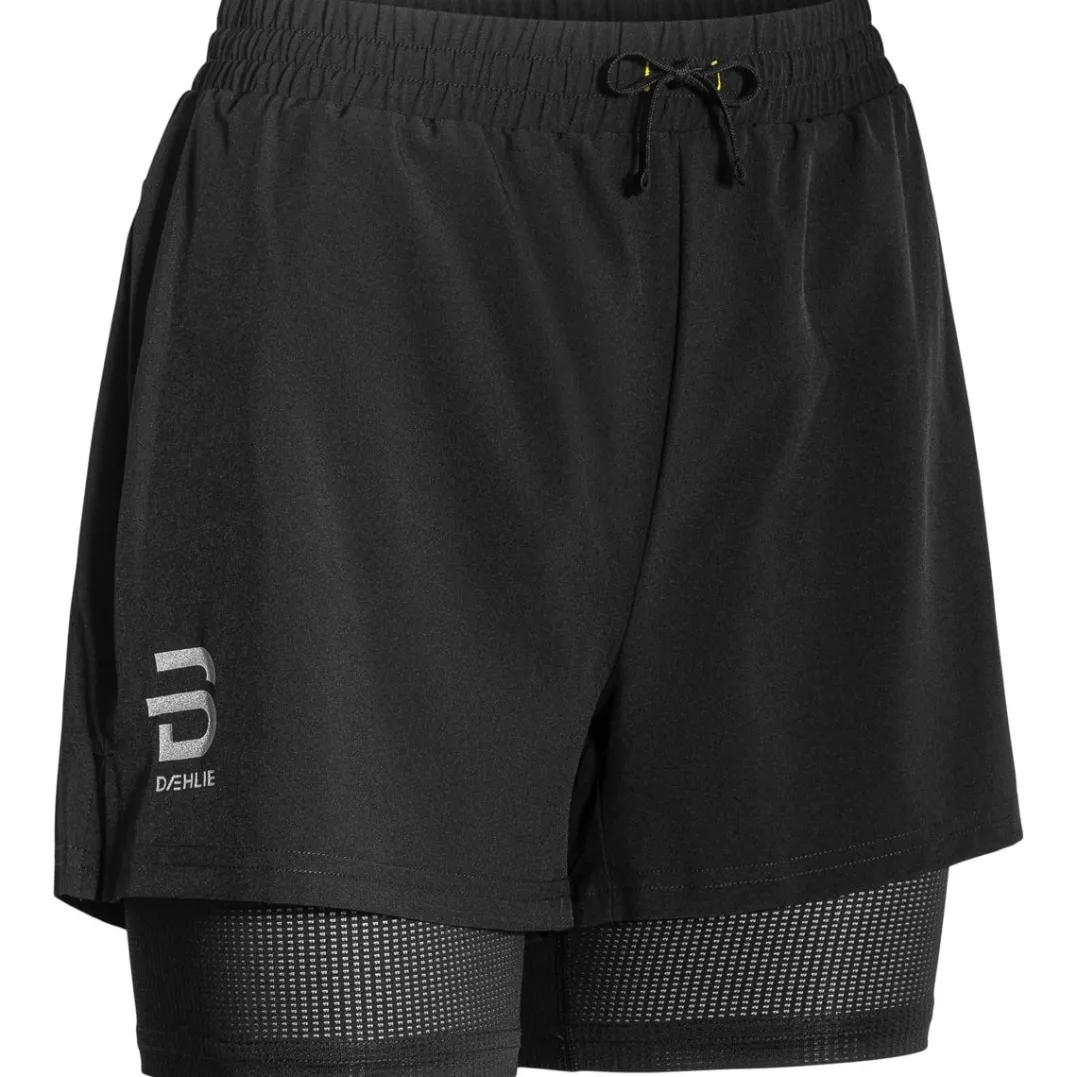 Dæhlie Shorts Run 2 In 1 Wmn Black