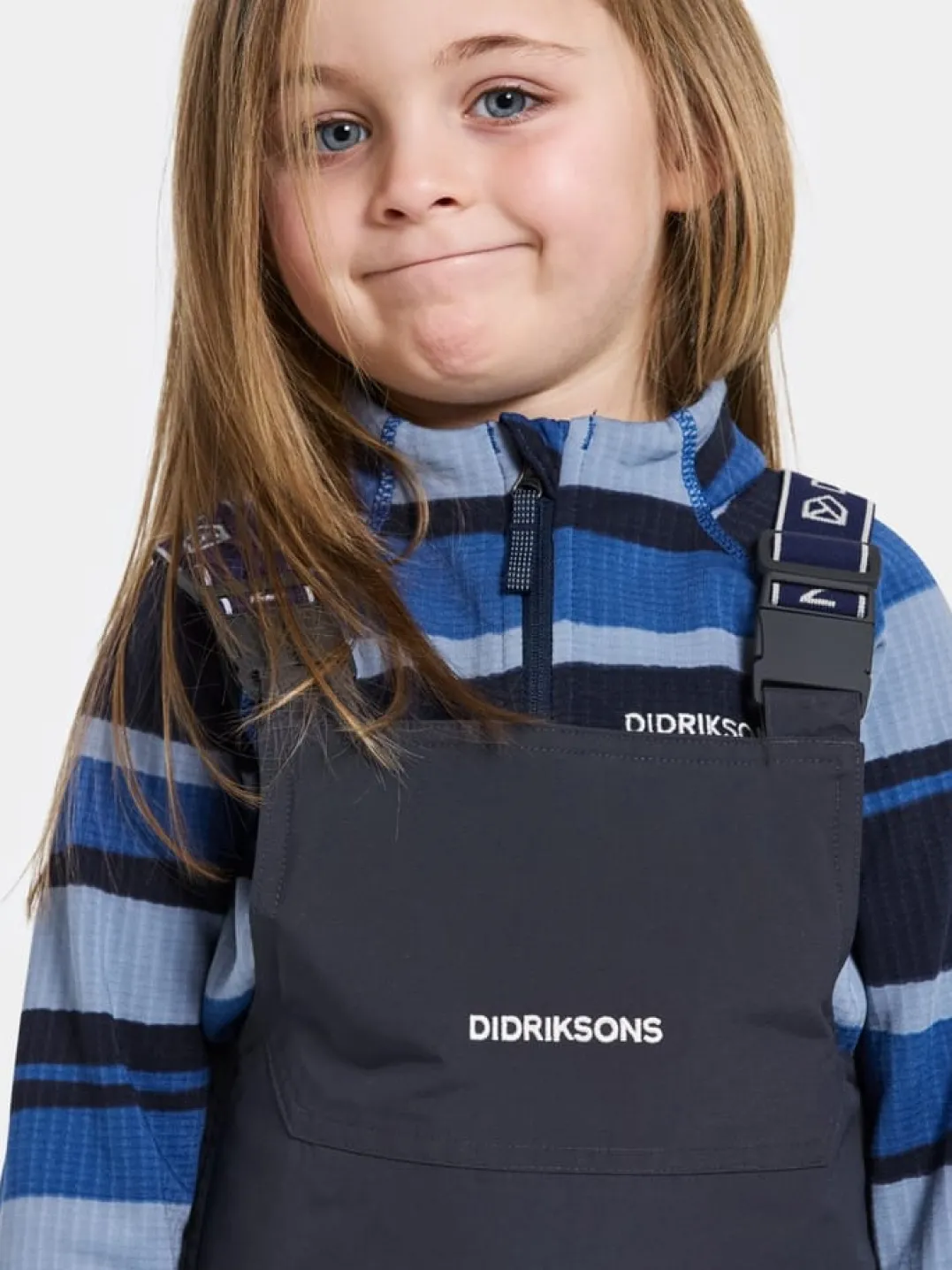 Didriksons Bjärven K Bib Pant 2 Navy