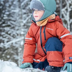 Didriksons Kids' Biggles Cap Dark Moss