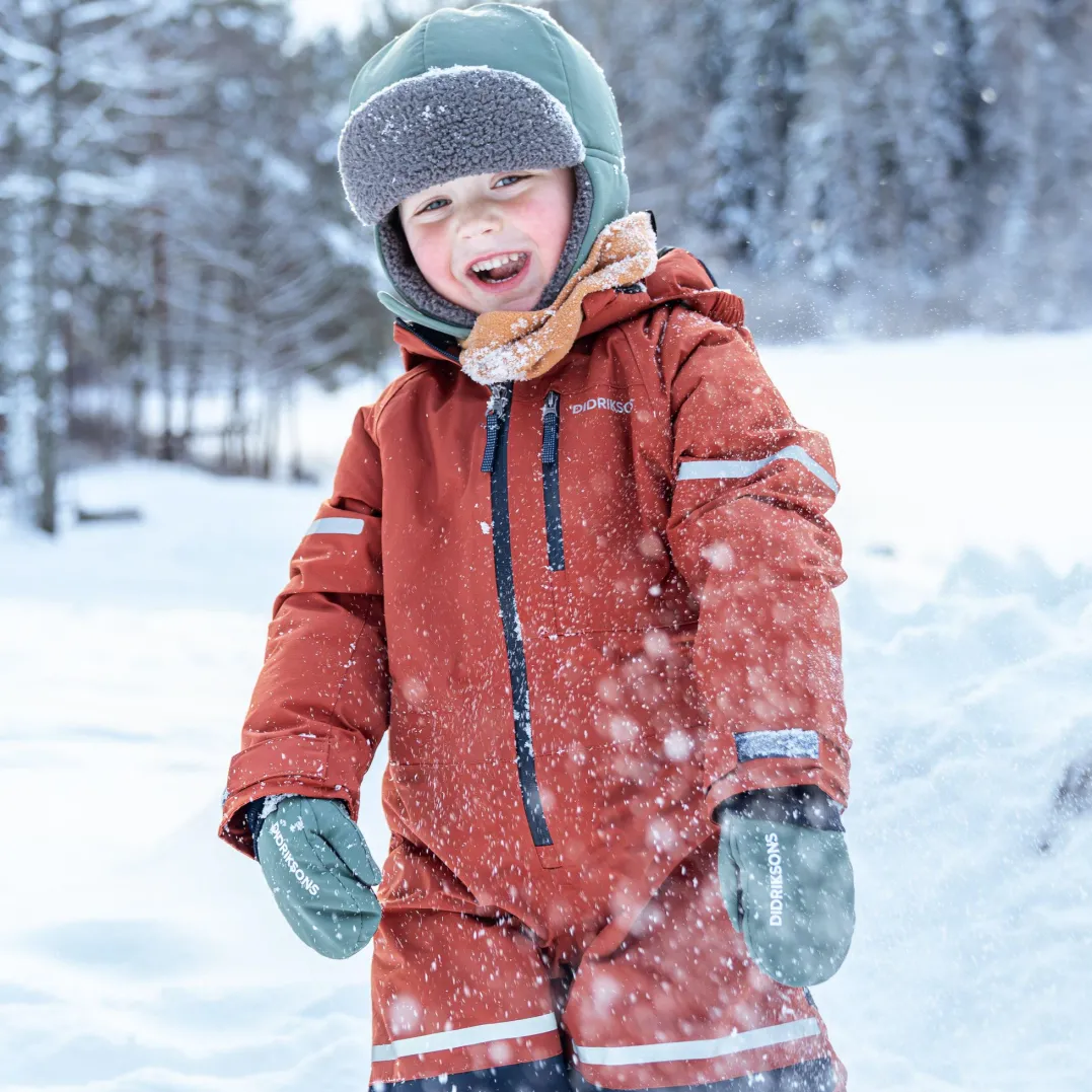 Didriksons Kids' Biggles Cap Dark Moss