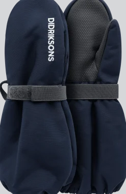 Didriksons Kids' Biggles Mittens Navy