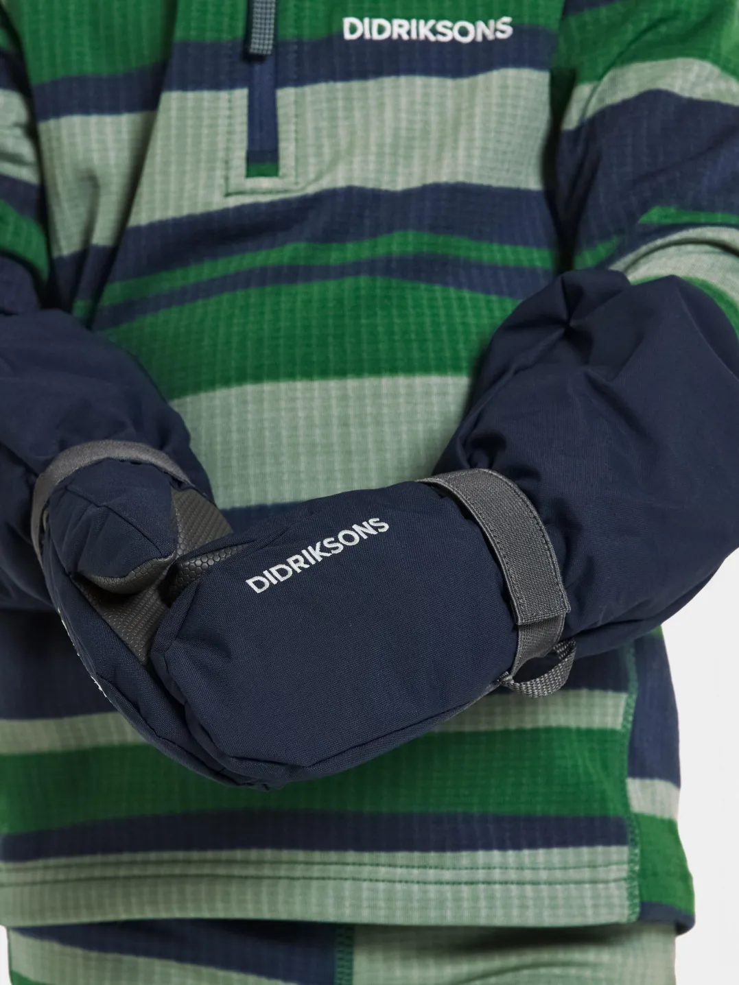 Didriksons Kids' Biggles Mittens Navy