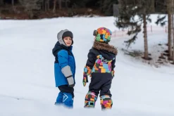 Didriksons Kids' Biggles Reflective Mittens Silver