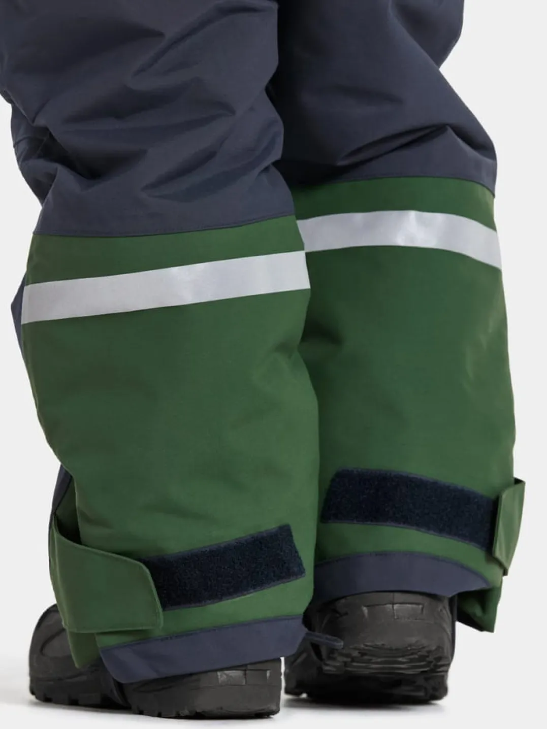 Didriksons Kids' Bjärven Coverall 4 Light Moss