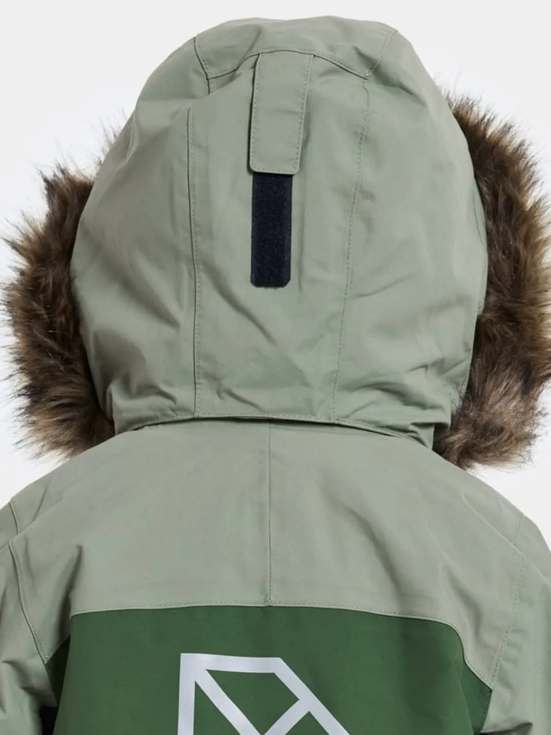 Didriksons Kids' Bjärven Coverall 4 Light Moss