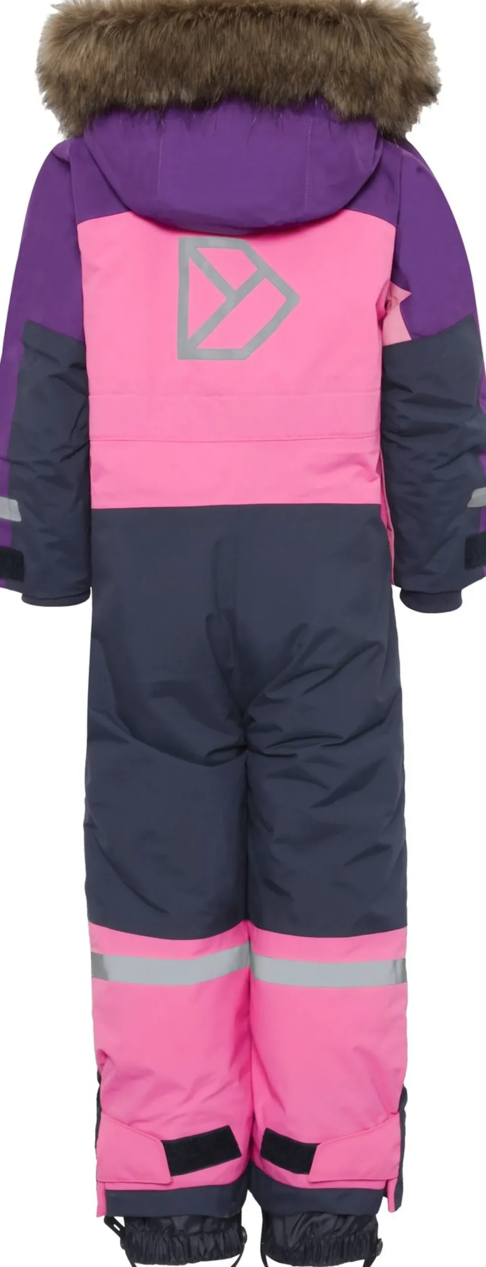 Didriksons Kids' Bjärven Coverall 4 Sweet Pink