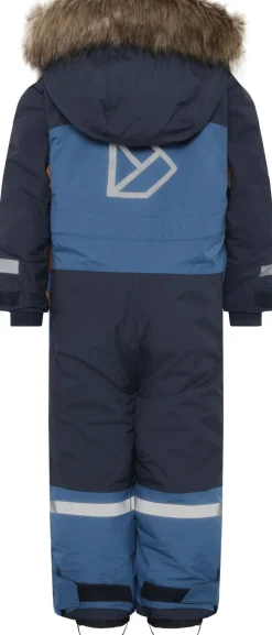 Didriksons Kids' Bjärven Coverall 4 Galaxy Blue