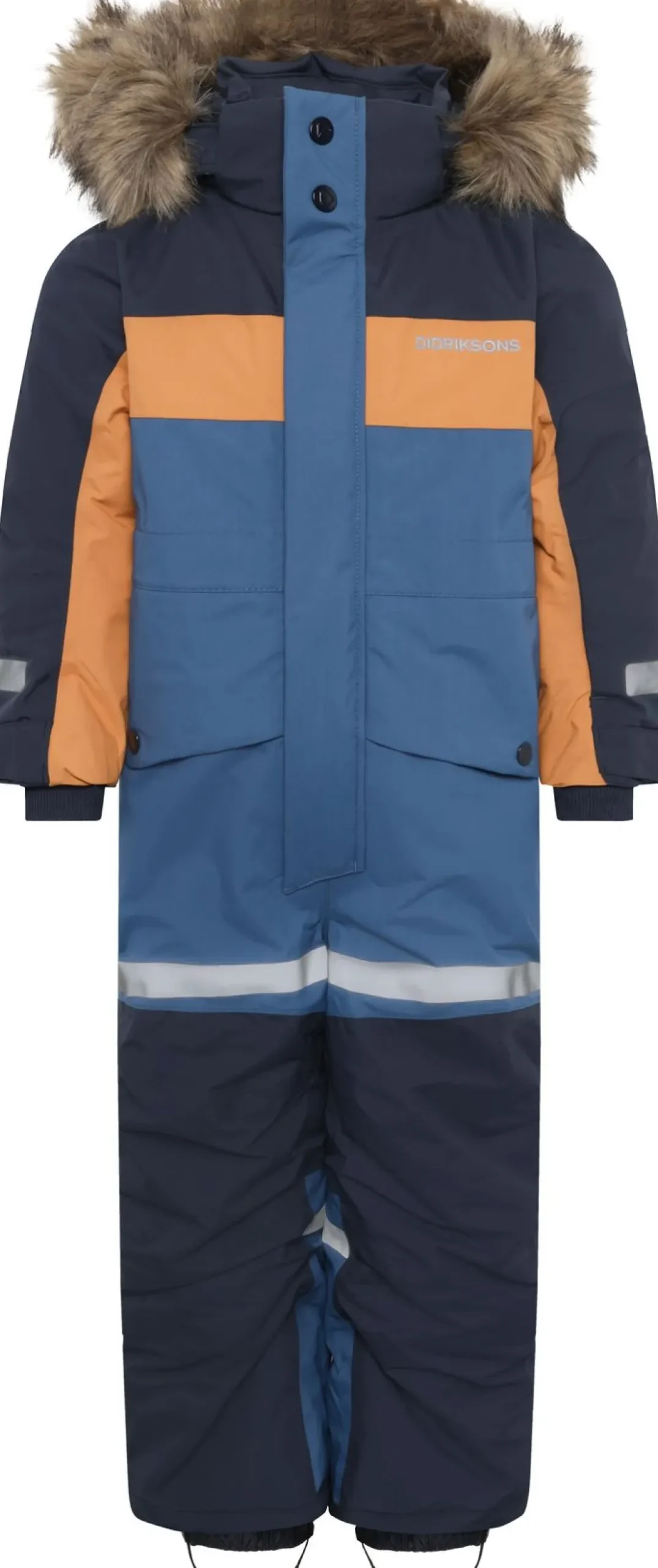 Didriksons Kids' Bjärven Coverall 4 Galaxy Blue
