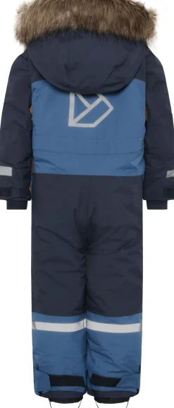 Didriksons Kids' Bjärven Coverall 4 Galaxy Blue