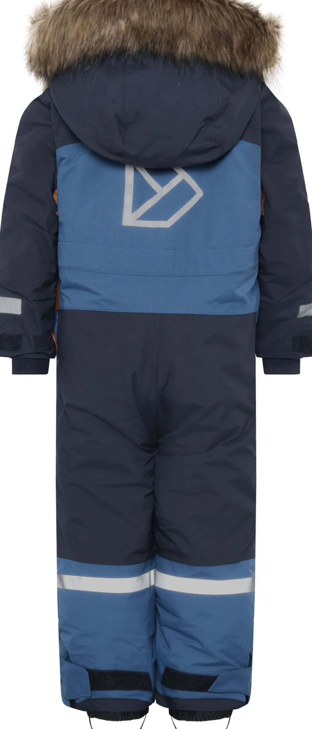 Didriksons Kids' Bjärven Coverall 4 Galaxy Blue