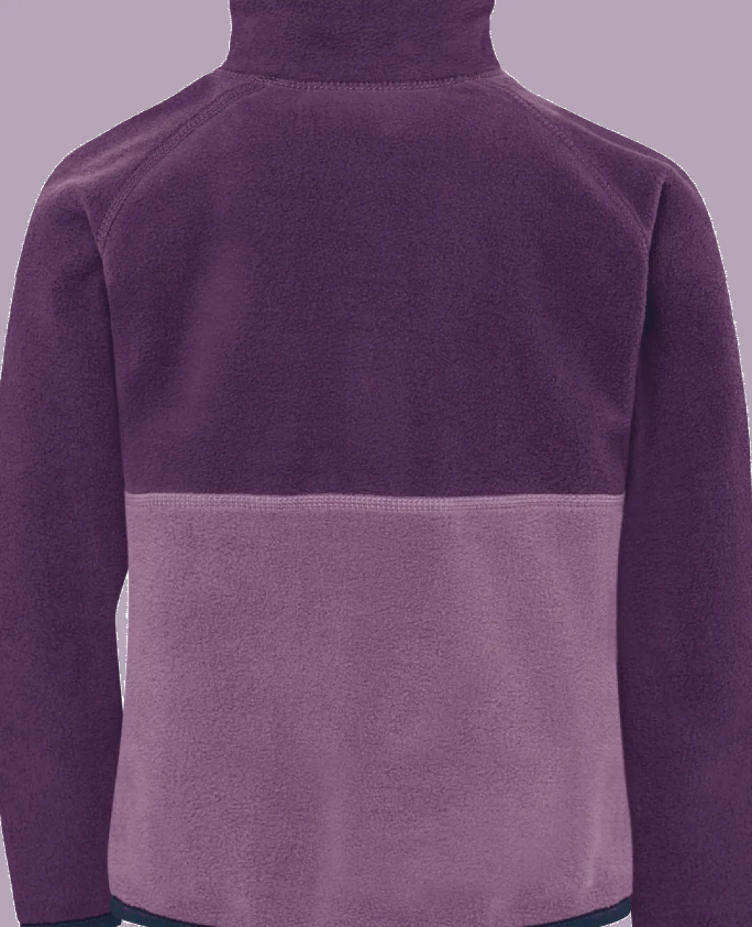 Didriksons Kids' Monte Half Button Northen Purple