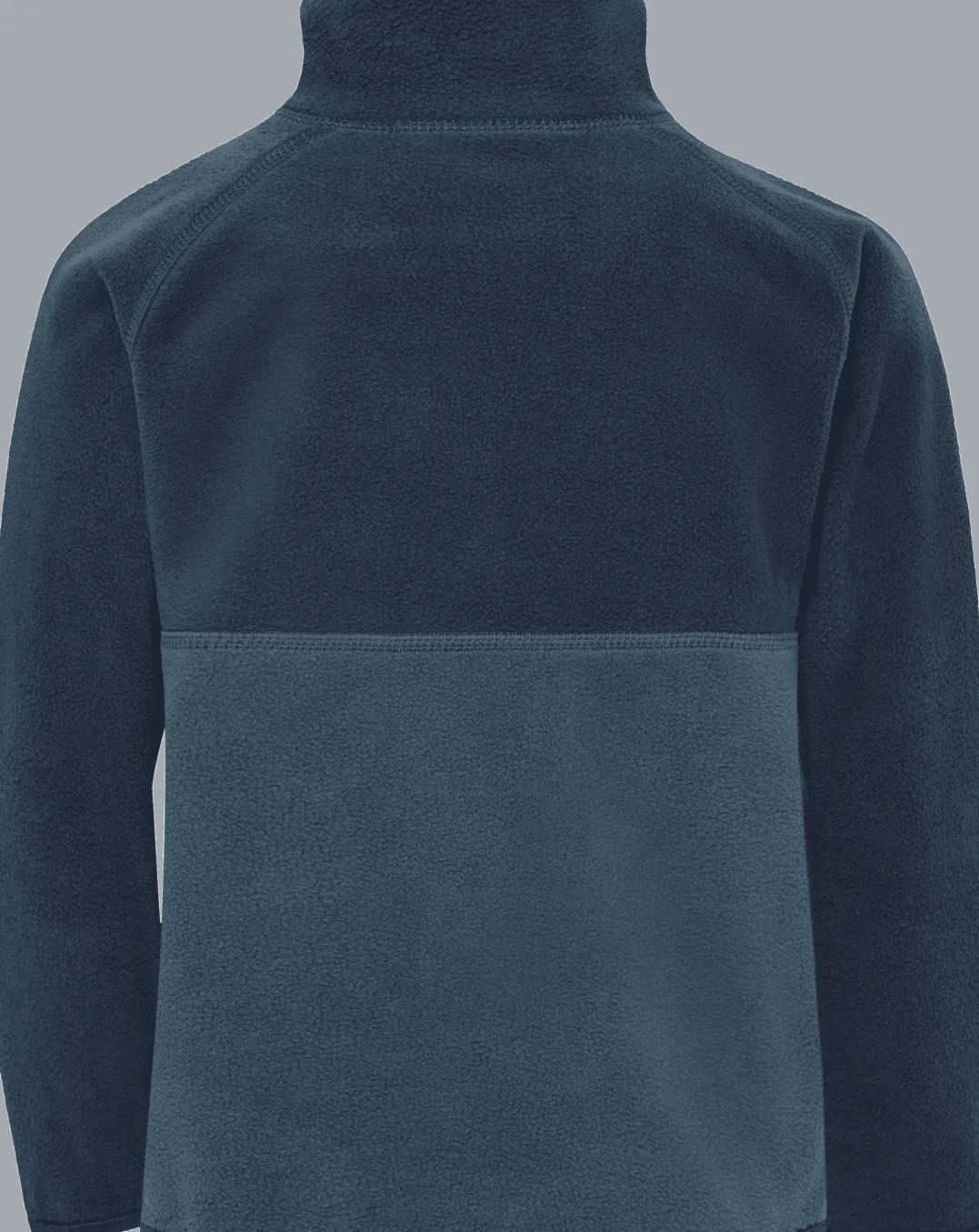 Didriksons Kids' Monte Half Button Mountain Blue