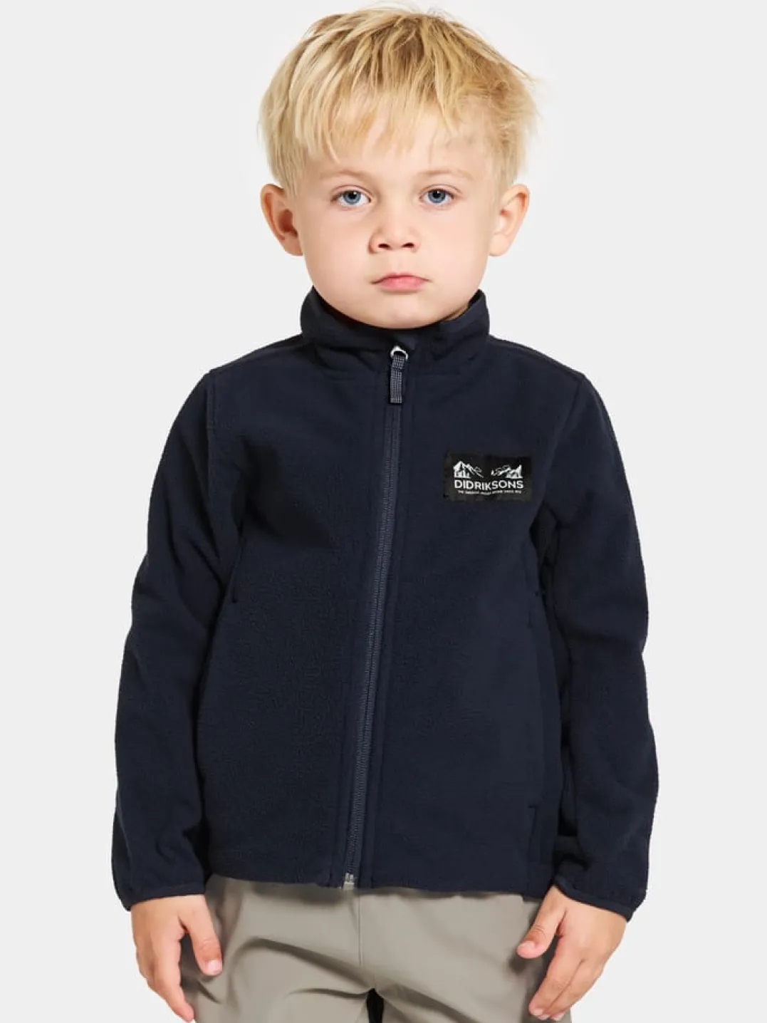 Didriksons Kids' Muskot Jacket Dark Night Blue
