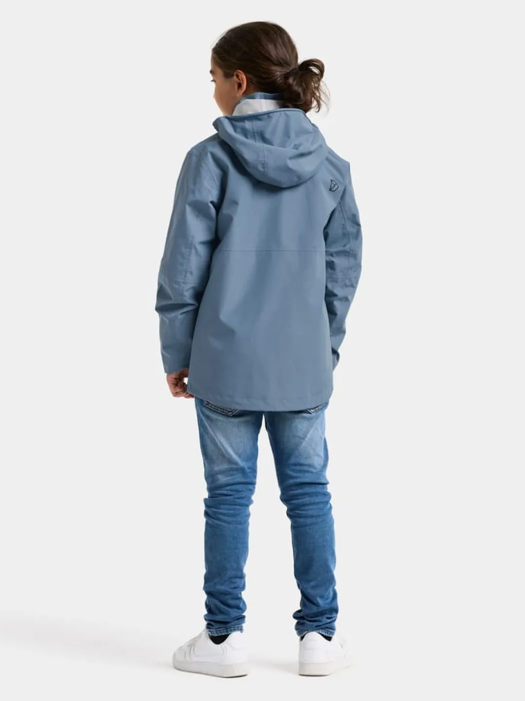 Didriksons Kids' Piko Jacket 9 Blue Fog