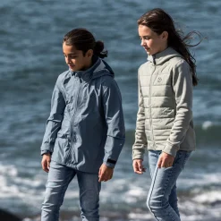 Didriksons Kids' Piko Jacket 9 Blue Fog