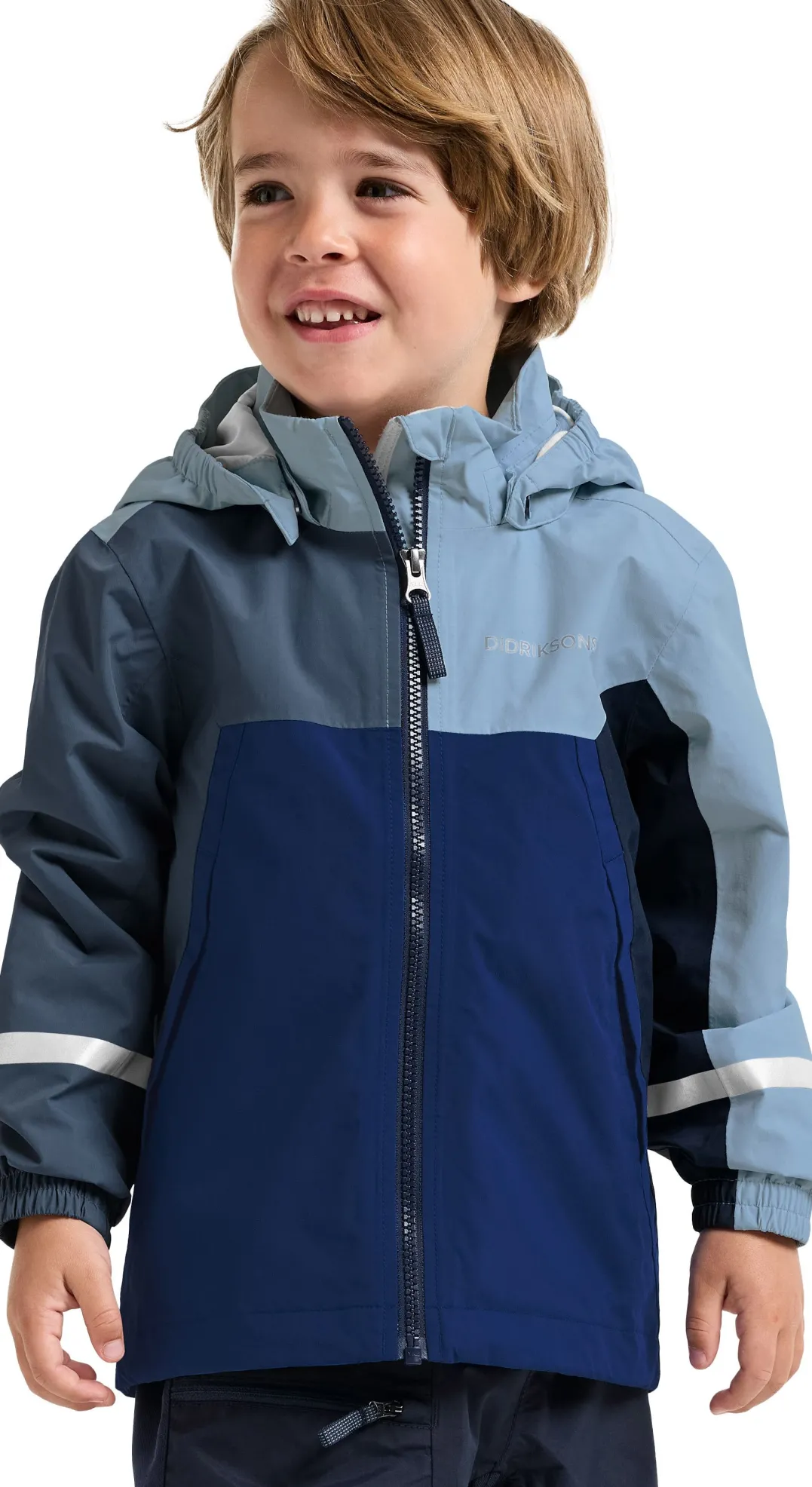 Didriksons Kids' Pilvi Jacket 2 Blue Fog