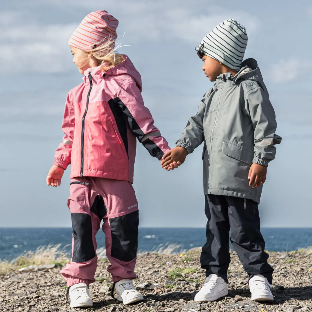 Didriksons Kids' Pilvi Jacket 2 Heather Pink