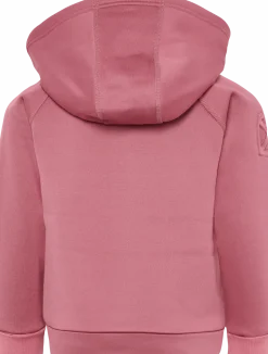 Didriksons Kids' Siljan Full Zip Heather Pink
