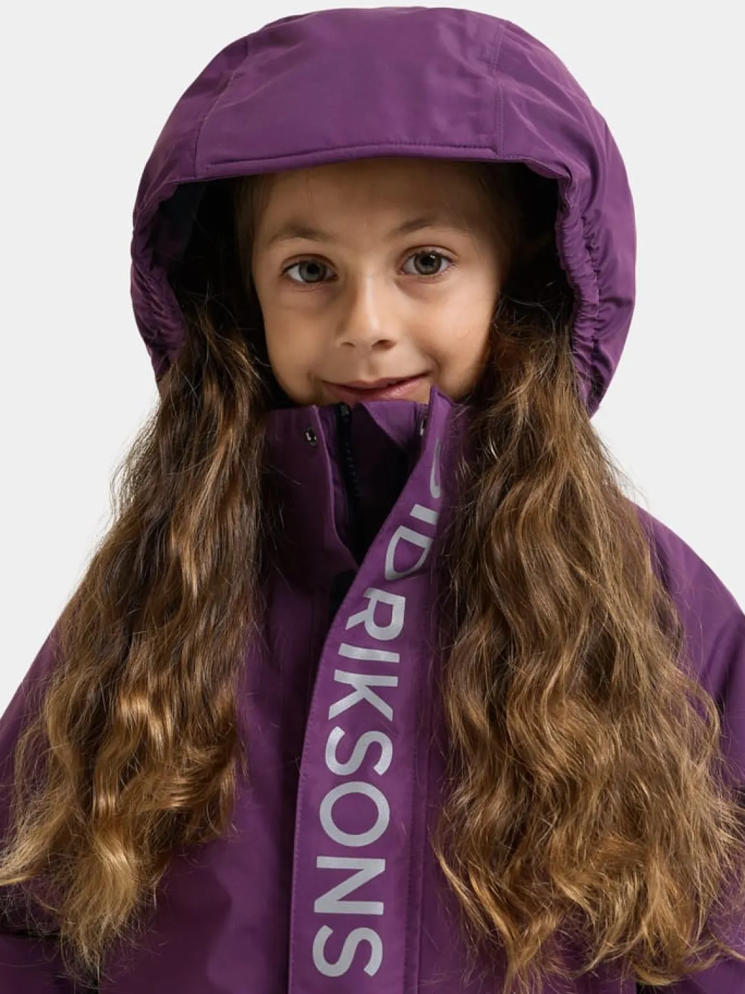 Didriksons Kids' Talvi Coverall Northen Purple