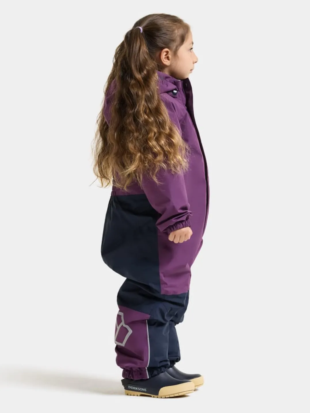 Didriksons Kids' Talvi Coverall Northen Purple