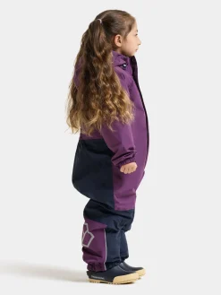 Didriksons Kids' Talvi Coverall Northen Purple