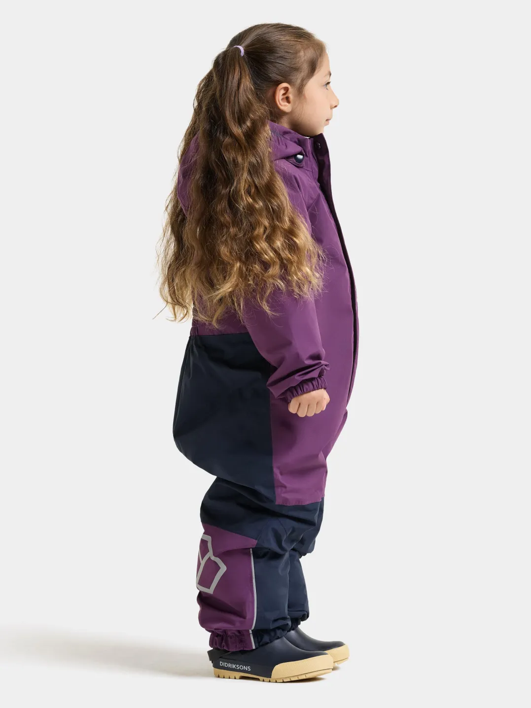 Didriksons Kids' Talvi Coverall Northen Purple