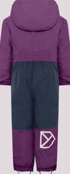 Didriksons Kids' Talvi Coverall Northen Purple