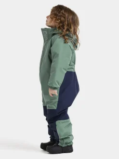 Didriksons Kids' Talvi Coverall Dark Moss