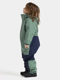 Didriksons Kids' Talvi Coverall Dark Moss