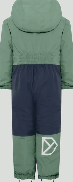 Didriksons Kids' Talvi Coverall Dark Moss