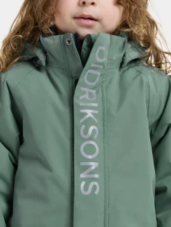 Didriksons Kids' Talvi Coverall Dark Moss