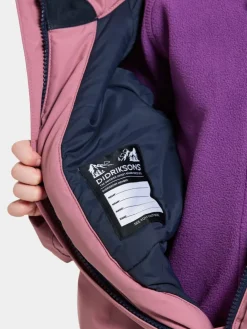 Didriksons Talvi Kids Cover Heather Pink
