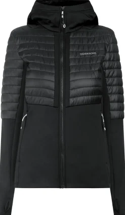 Didriksons Women's Annema Full Zip 6 Black