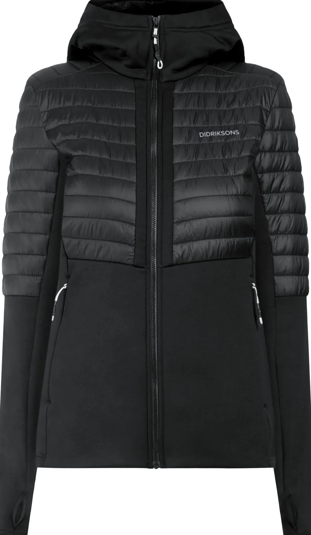 Didriksons Women's Annema Full Zip 6 Black