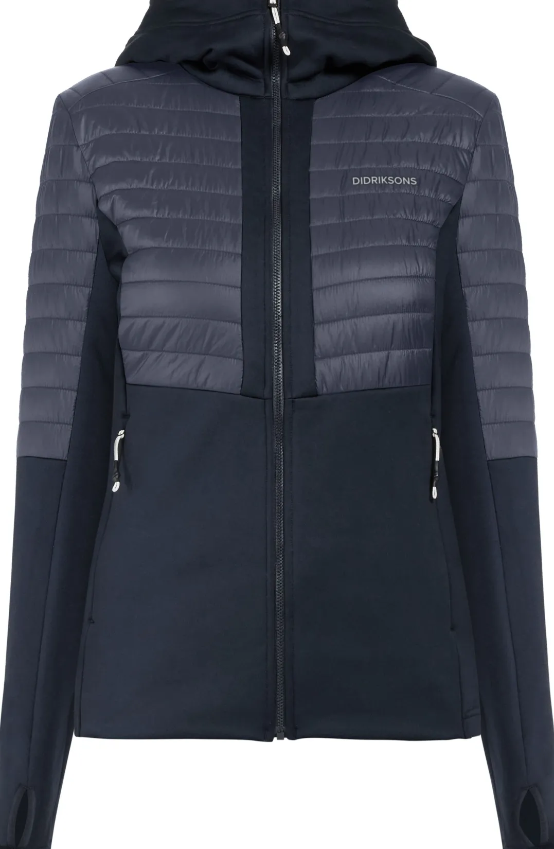 Didriksons Women's Annema Full Zip 6 Dark Night Blue
