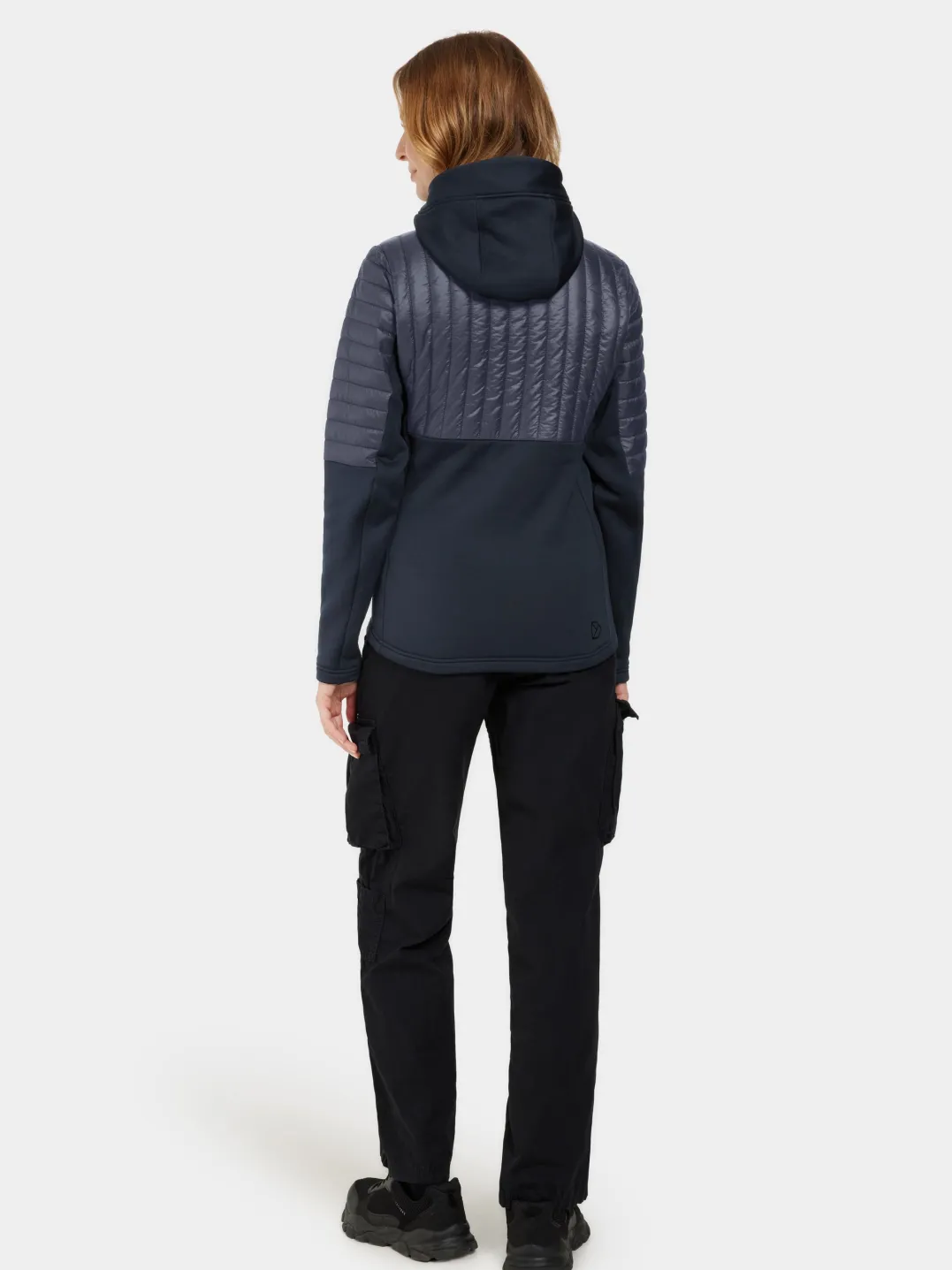 Didriksons Women's Annema Full Zip 6 Dark Night Blue