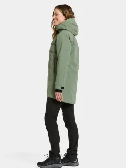Didriksons Women's Marget Parka Light Moss