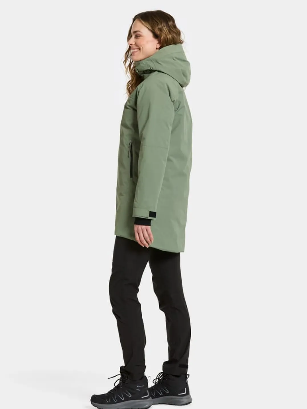 Didriksons Women's Marget Parka Light Moss