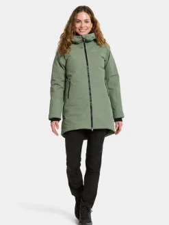 Didriksons Women's Marget Parka Light Moss