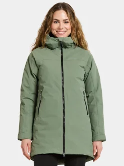 Didriksons Women's Marget Parka Light Moss