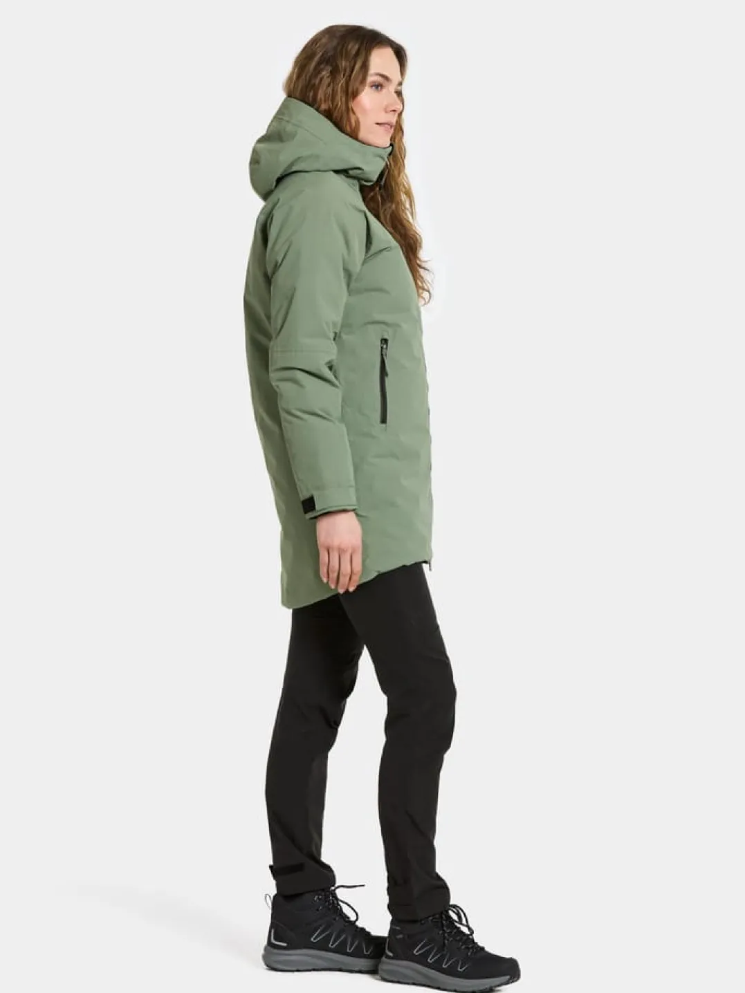 Didriksons Women's Marget Parka Light Moss