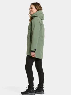 Didriksons Women's Marget Parka Light Moss