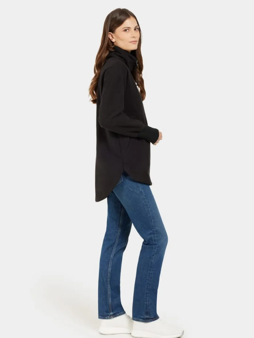 Didriksons Women's Ronja Full Zip Black