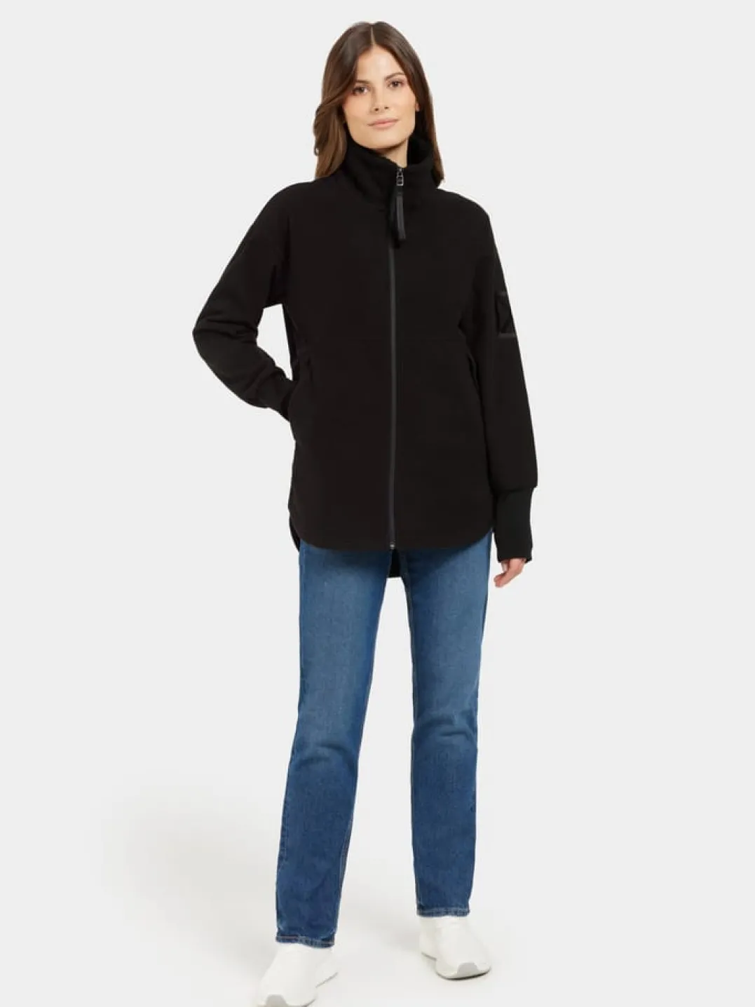 Didriksons Women's Ronja Full Zip Black