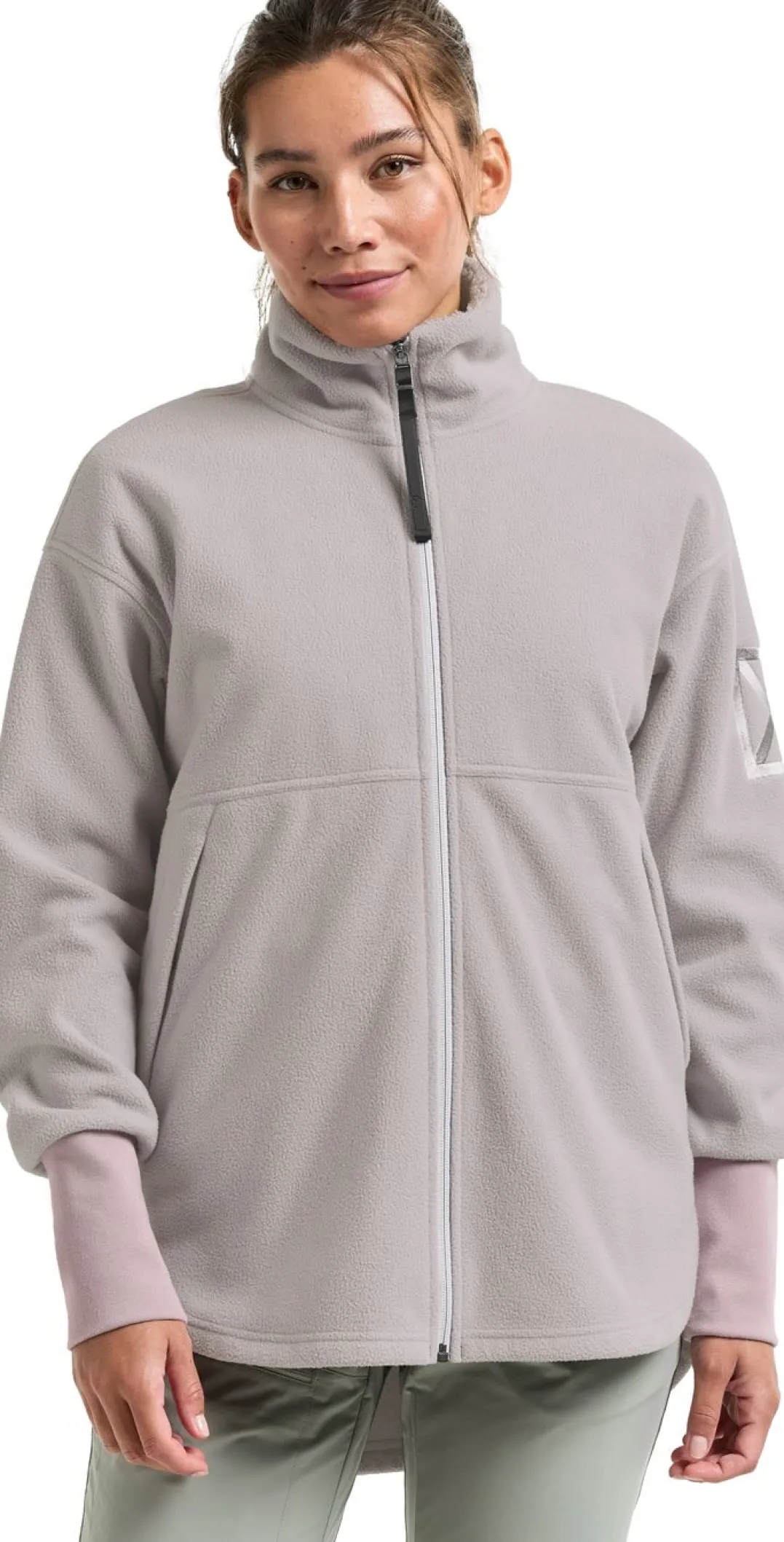 Didriksons Women's Ronja Full Zip Sunrise Mist